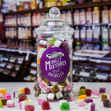 Personalised Dolly Mixtures Retro Sweet Jar