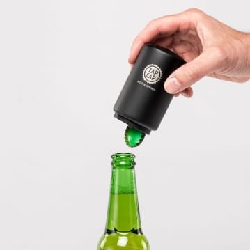 Black Zap Cap Bottle Opener