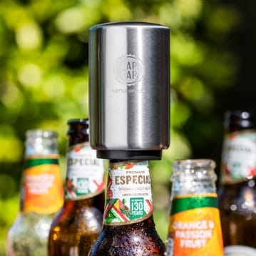 Stainless Steel Zap Cap Bottle Opener