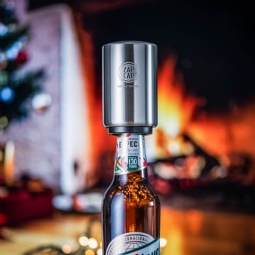 Stainless Steel Zap Cap Bottle Opener