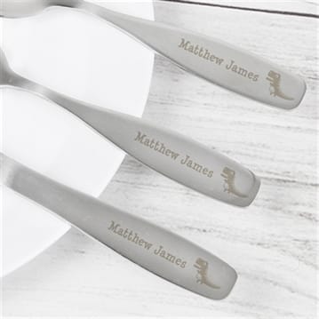 Personalised Children's Cutlery Set