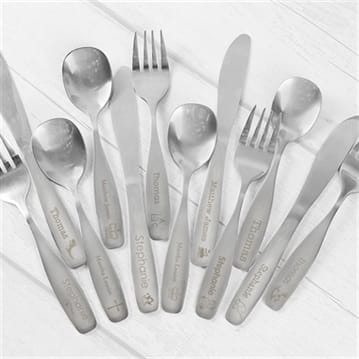 Personalised Children's Cutlery Set