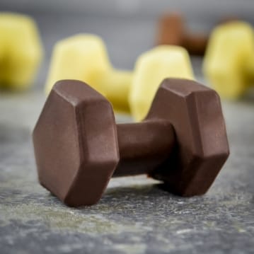 Chocolate Dumbbells 