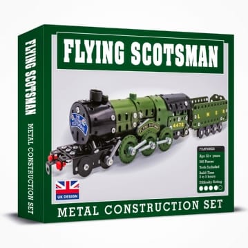 Flying Scotsman Train Model Metal Construction Set