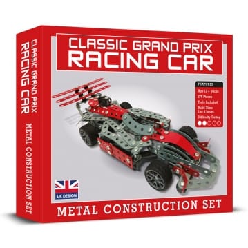 Classic Grand Prix Racing Car Metal Construction set