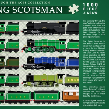 Flying Scotsman 1000 Piece Jigsaw