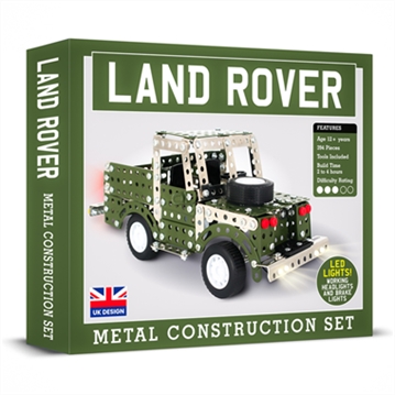 Land Rover with LED Lights Metal Construction Set 