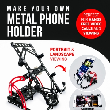 Make Your Own Metal Phone Holder
