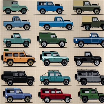 1000 Piece Land Rover Jigsaw Puzzle