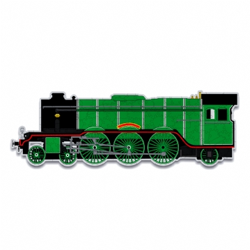 Flying Scotsman Shaped Wooden Jigsaw Puzzle