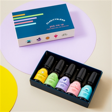The Pick Me Up Aromatherapy Roll On Gift Set