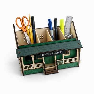 Cricket Clubhouse Self-Assembly Desk Tidy