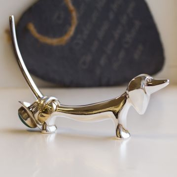 sausage dog ring holder