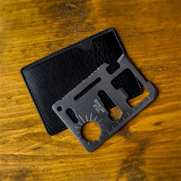 Modern Gent 11-in-1 Wallet Multi-Tool