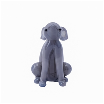 Stargazing Glass Hare Ornament