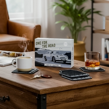 Set of 4 Car Mat Coasters