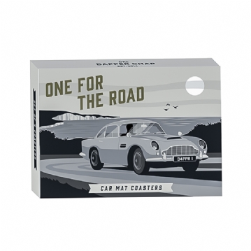 Set of 4 Car Mat Coasters