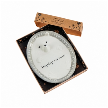 "Hedgehog and Kisses" Ring Dish