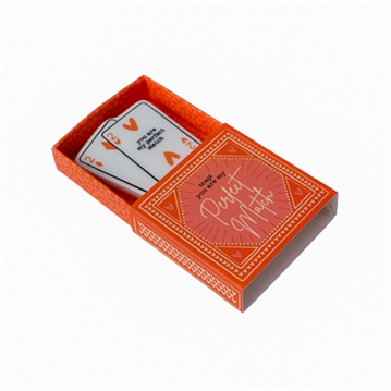 "You Are My Perfect Match" Ceramic Matchbox Token