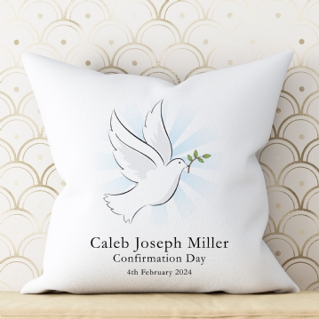Personalised Confirmation Day Cushion
