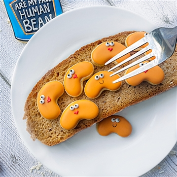 "You Are My Fave Human Bean" Hand-Iced Cookie Letterbox Gift