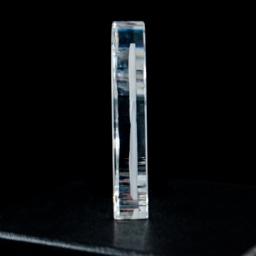 Personalised Engraved Photo Crystal Heart