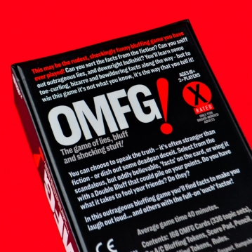 OMFG Adult Party Game of Lies & Bluff