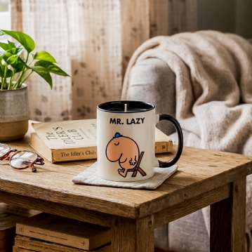 Mr Lazy Vanilla Scented Reusable Mug Candle