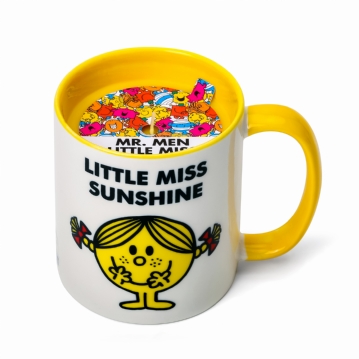 Little Miss Sunshine Coconut & Pineapple Scented Reusable Mug Candle