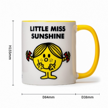 Little Miss Sunshine Coconut & Pineapple Scented Reusable Mug Candle