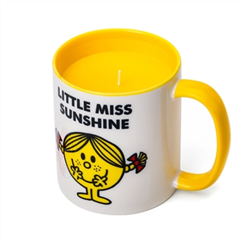 Little Miss Sunshine Coconut & Pineapple Scented Reusable Mug Candle