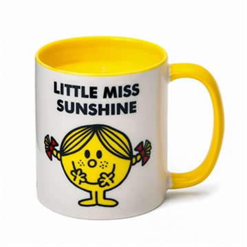 Little Miss Sunshine Coconut & Pineapple Scented Reusable Mug Candle