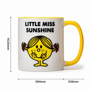 Little Miss Sunshine Coconut & Pineapple Scented Reusable Mug Candle