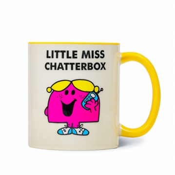 Little Miss Chatterbox Lemon & Raspberry Scented Reusable Mug Candle