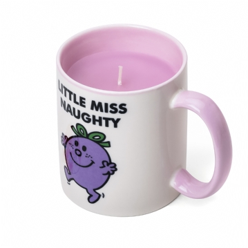 Little Miss Naughty Blueberry Muffin Scented Reusable Mug Candle