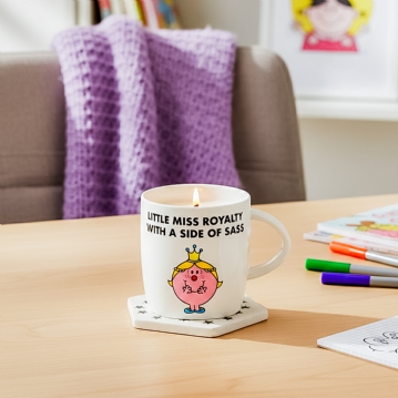 Little Miss "Royalty with a Side of Sass" Scented Reusable Mug Candle