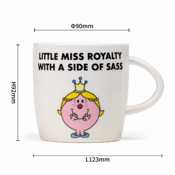 Little Miss "Royalty with a Side of Sass" Scented Reusable Mug Candle