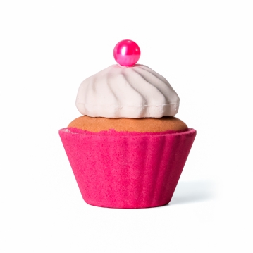 Hello Kitty Bakery - Strawberry Cupcake Scented Bath Fizzer