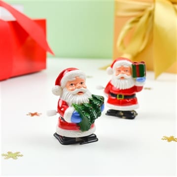 Racing Santas Wind Up Toys