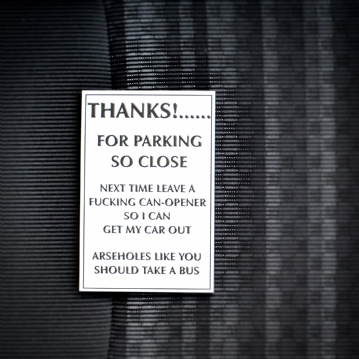 Cheeky Memos Funny Parking Notes