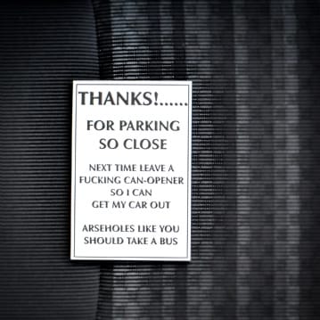 Cheeky Memos Funny Parking Notes