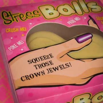 Rude Stress Balls