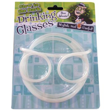 Glow in the Dark Drinking Straw Glasses