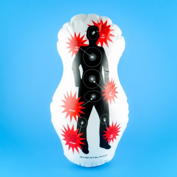 Whack Your Boss Inflatable Punch Bag