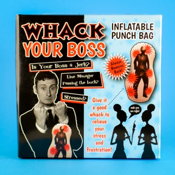 Whack Your Boss Inflatable Punch Bag