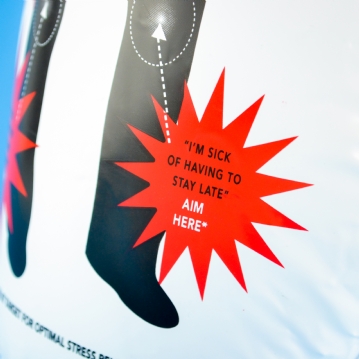 Whack Your Boss Inflatable Punch Bag