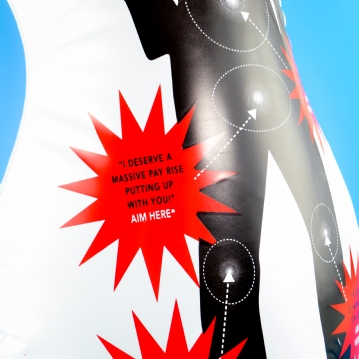 Whack Your Boss Inflatable Punch Bag