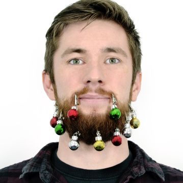 Christmas Beard Baubles