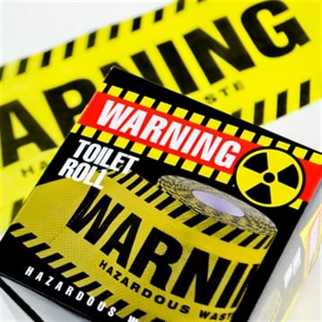 Warning Loo Roll