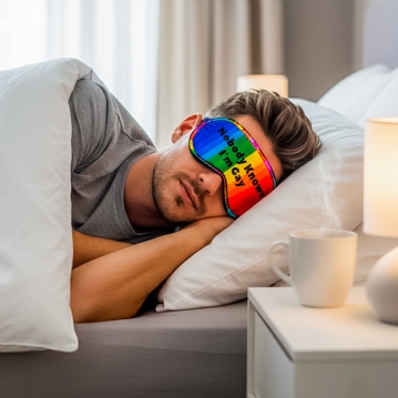 Nobody Knows I'm Gay Eye Mask